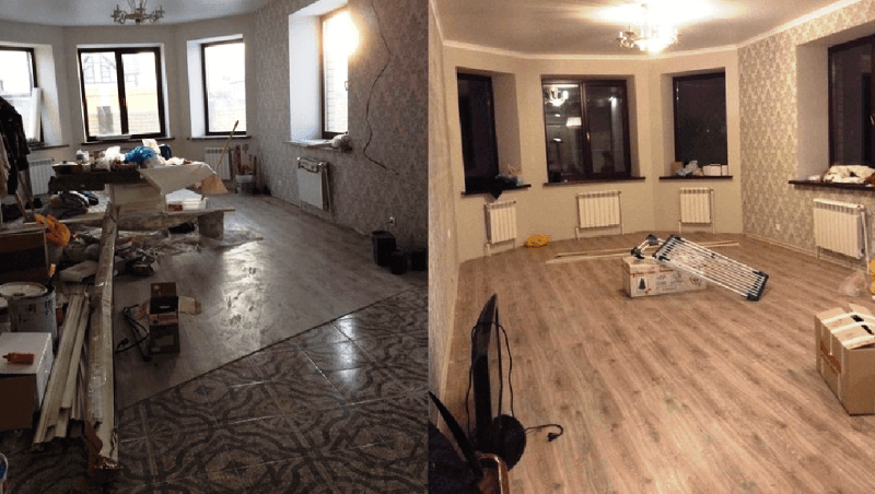 Уборка домов после ремонта - Гала Клин превратит любой хаос в уют